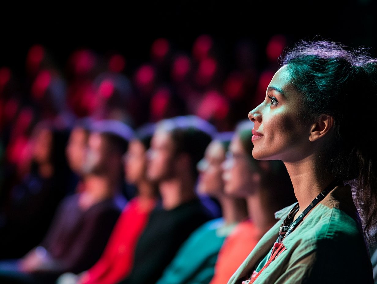 A collage of TED Talks that inspire personal growth.