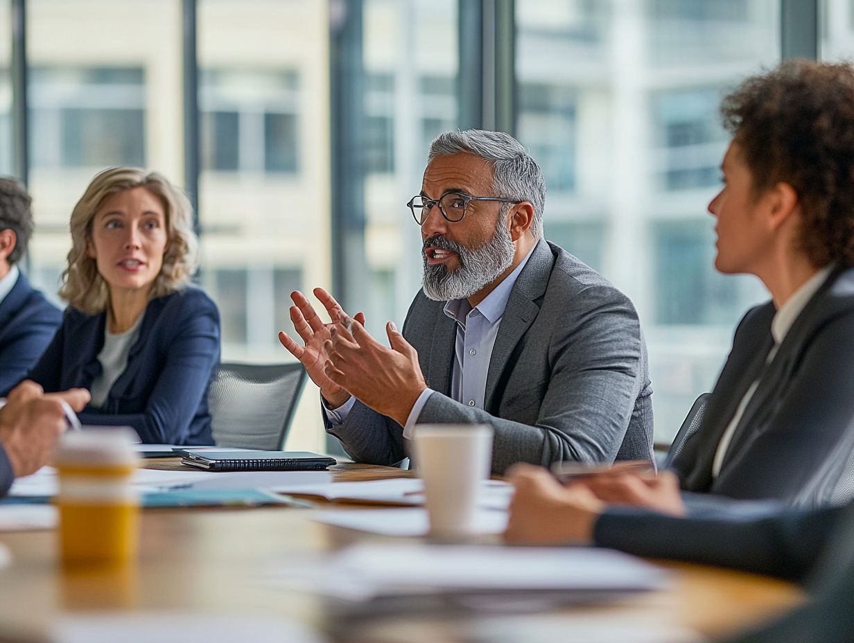 Illustration of effective nonverbal communication skills for leaders.