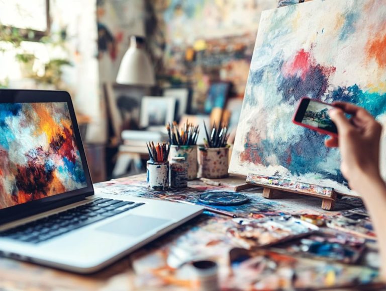 How to Use Social Media to Showcase Your Creativity