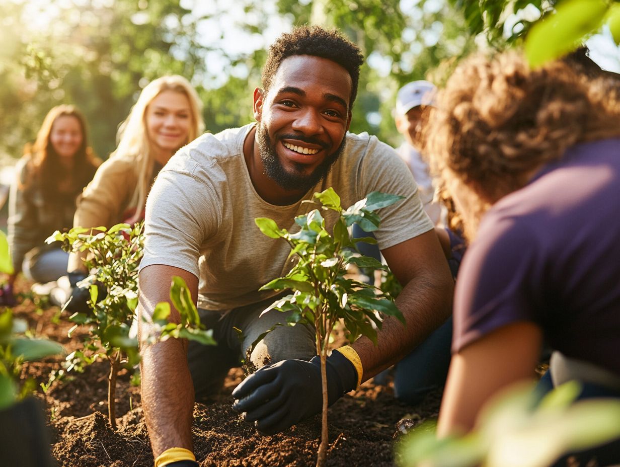 Image illustrating the development of new skills and perspectives through volunteering