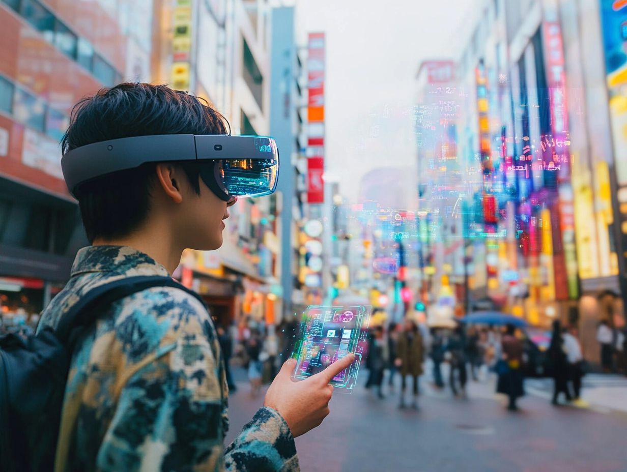 Augmented Reality enhances user engagement across various sectors, transforming experiences in gaming, healthcare, and marketing.